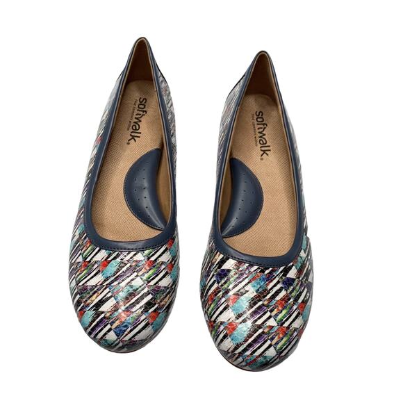Softwalk  multicolored ballet flats - Picture 6 of 6
